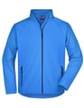 Heren Softshell Jas Daiber JN1020 Azur
